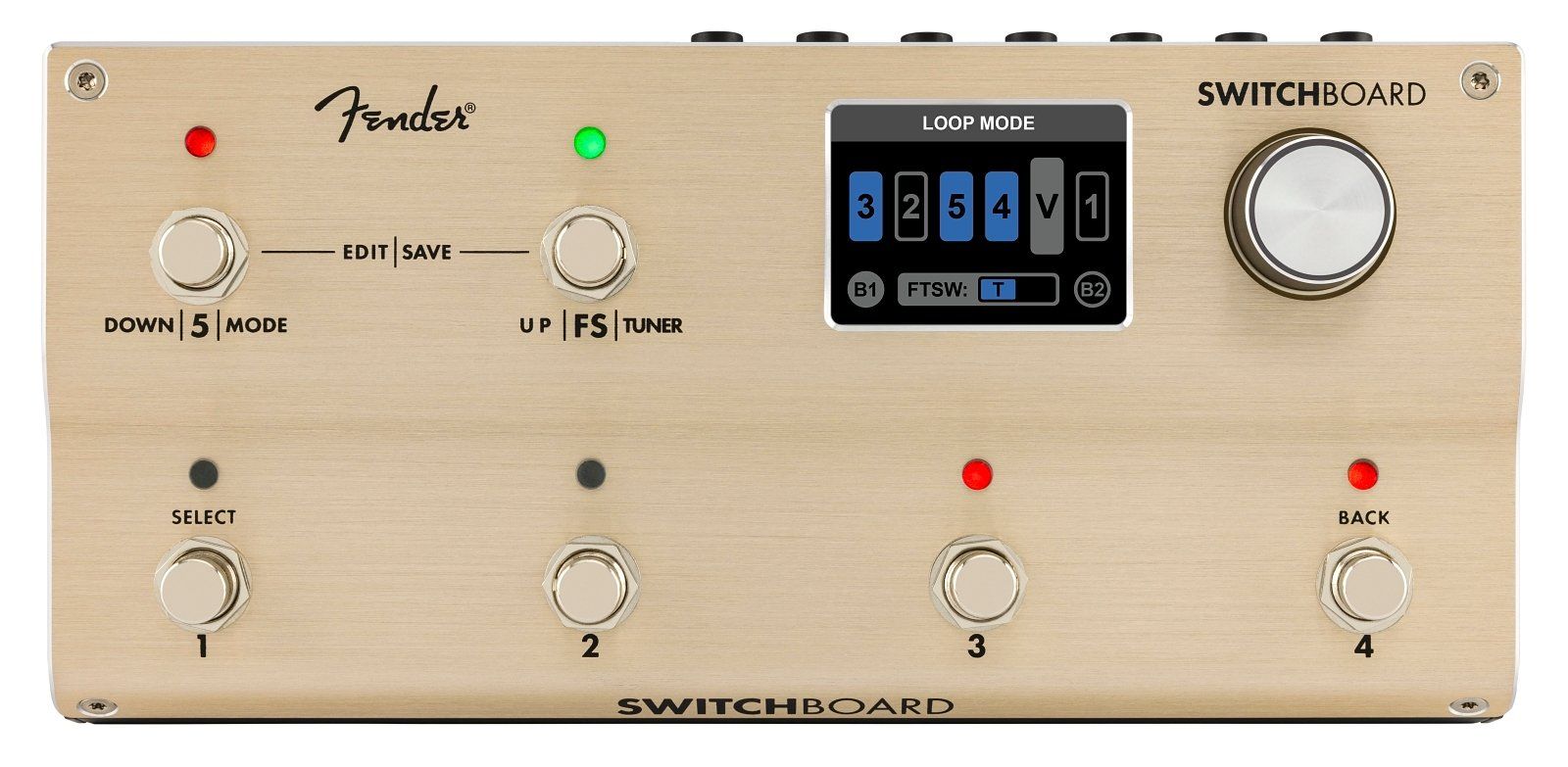 Fender / Switchboard Effects Operator - Fenderの「Switchboard Effects Operator」は、強力なエフェクトスイッチャーで、500のプリセットスロットとフットスイッチを備え、演奏の自由度を格段に向上させます。