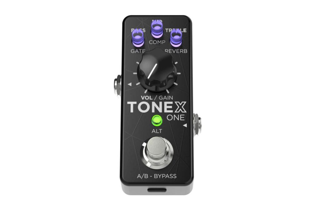 IK Multimedia / TONEX One - IK MultimediaのTONEX Oneは、AIマシンモデリング技術を採用した超コンパクトなエフェクトペダルで、25,000種類以上のトーンモデルにアクセス可能です。