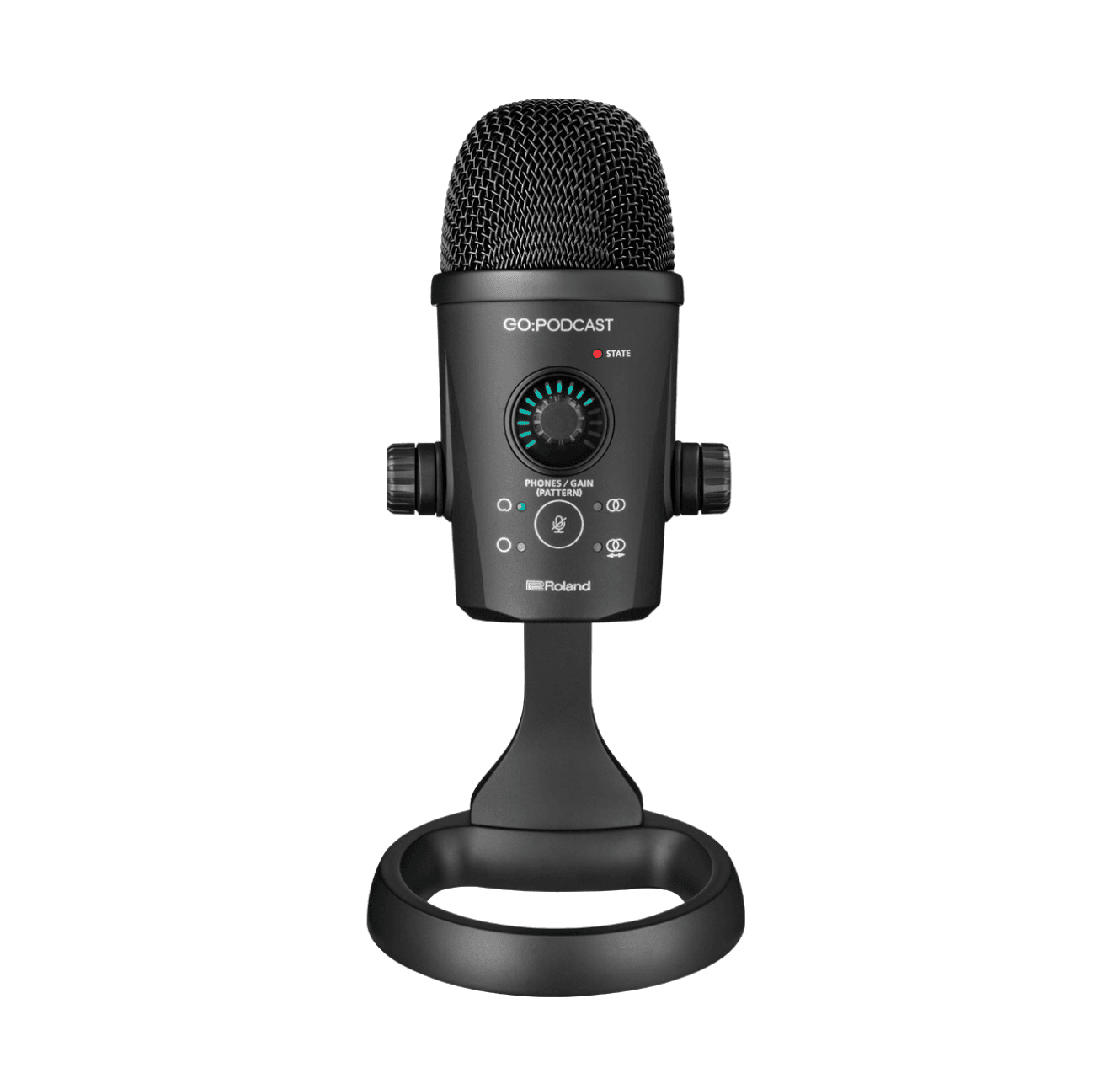 Roland / GO:PODCAST - RolandのGO:PODCASTは、高品質なマイクとビデオ機能を搭載し、スマートフォンで簡単にプロレベルの配信が可能なデバイスです。