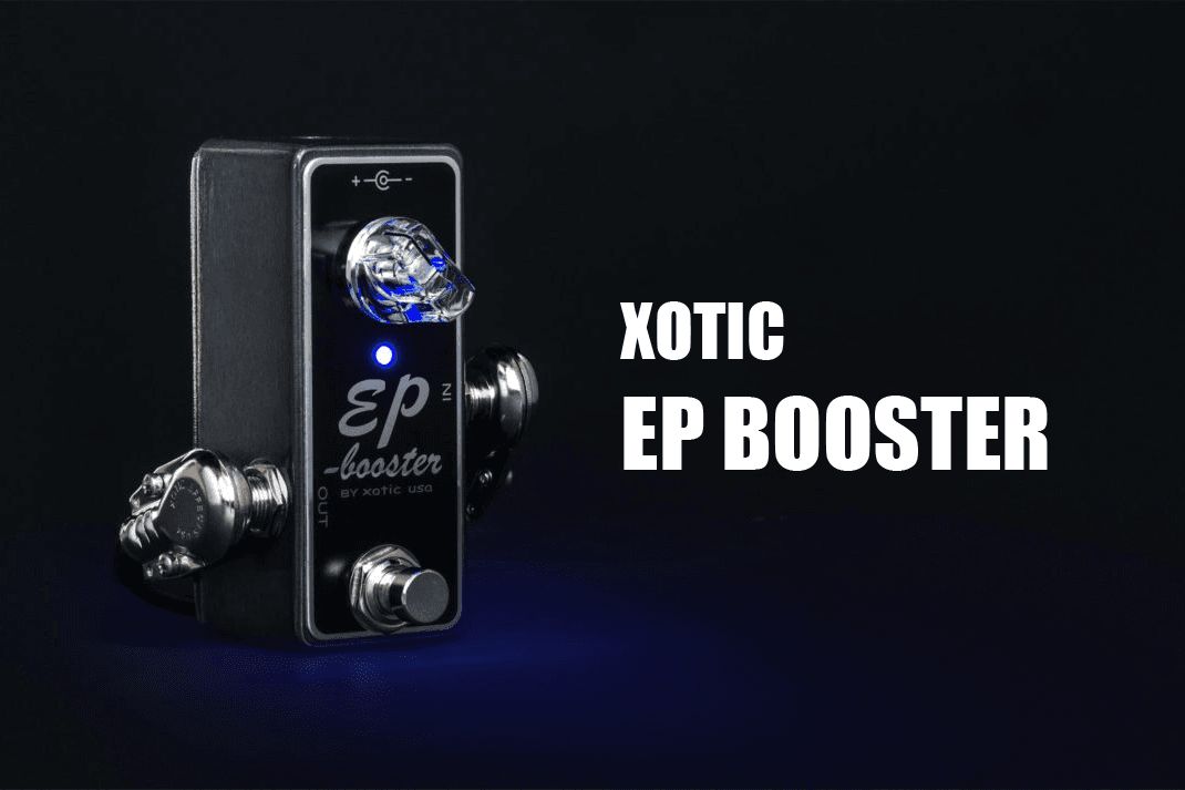 Xotic / EP BOOSTER - Xotic EP Boosterは、伝説のEP-3エコーマシンのプリアンプを基に設計されたクリーンブーストペダルで、ギタートーンに暖かみと輝きを加えます。