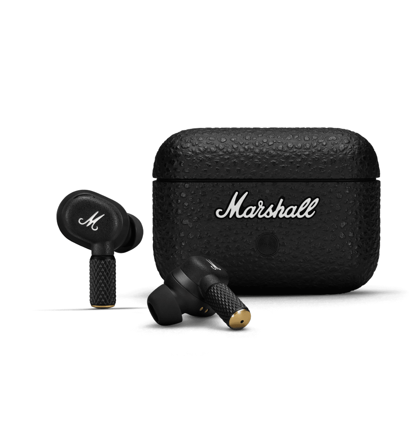 MARSHALL Motif II A.N.C. ワイヤレスイヤホンは、アクティブノイズキャンセリング機能と30時間の長時間再生を実現し、どこでもマーシャルのシグネチャーサウンドを楽しめます。
