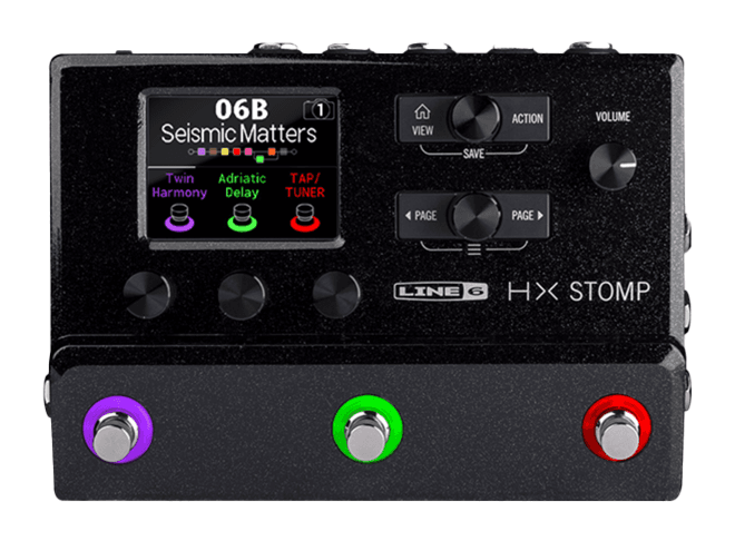 Line 6 HX Stompは、Helixの高品質なサウンドをコンパクトなボディで実現したマルチエフェクターです。