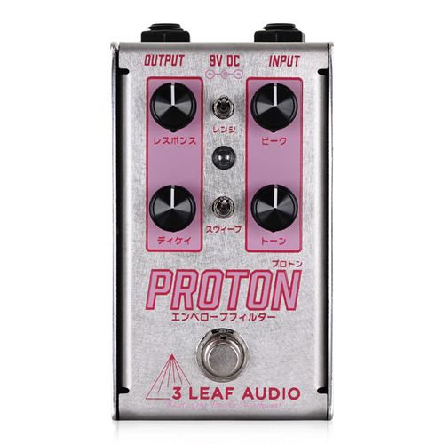 3LeafAudio / Proton Sakura Edition - 3LeafAudio Proton Sakura Editionは、日本国内限定モデルのオートワウフィルターペダルで、伝説のヴィンテージエンヴェロープフィルターMutron IIIを現代に蘇らせた、コンパクトで使いやすいデザインが特徴です。