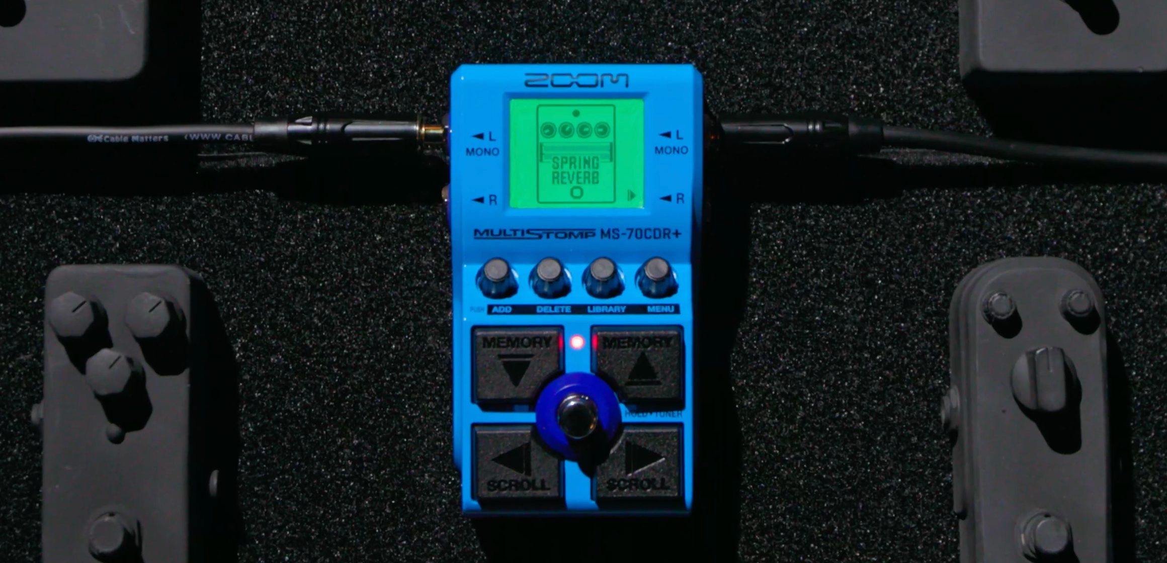 MS-70CDR MultiStomp Chorus / Delay / Reverb Pedal | ZOOM